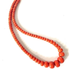 Korale góralskie  z  korala -  Góralska  Uroda