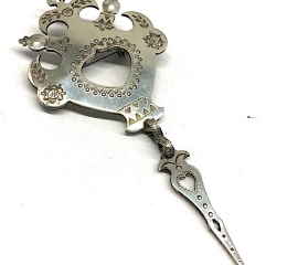 spinka do chrztu dla chłopca - Antoś