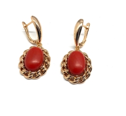 kolczyki z korala Ruslana