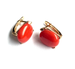 KOlczyki z korala WANDA